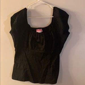 Pug peasant blouse